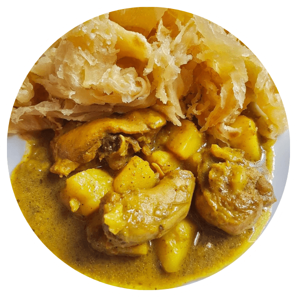 Debe Kitchen Curry Chicken Brooklyn NY Caribbean Restaurant